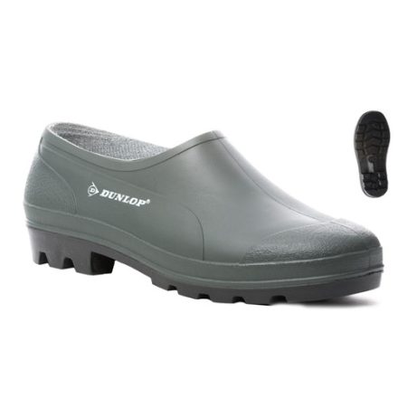 9SYLV36   DUNLOP WELLIE B350611 9SYLV ZÖLD VÍZÁLLÓ PVC PAPUCS