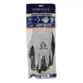   A109BKRM Portwest Mártott latex kesztyű (kisker csomagolás)