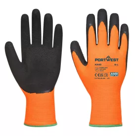 A340ORBL Portwest Hi-Vis Grip mártott latex védőkesztyű