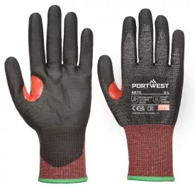 A670K8RL Portwest AHR13 F Dark PU Cut kesztyű