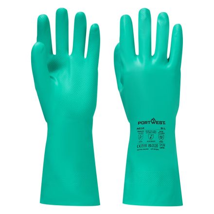 A812GNRS Portwest Nitrosafe Plus vegyszerálló kesztyű