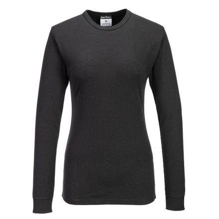 B126BKRL Portwest Women's Thermal T-Shirt Long Sleeve