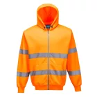 B305ORRL Portwest Hi-Vis cipzáros pulóver