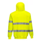 B305YERL Portwest Hi-Vis cipzáros pulóver