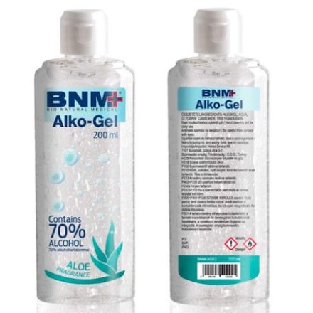 BNM+200 KéZFERTőTLENíTő gél 200ml