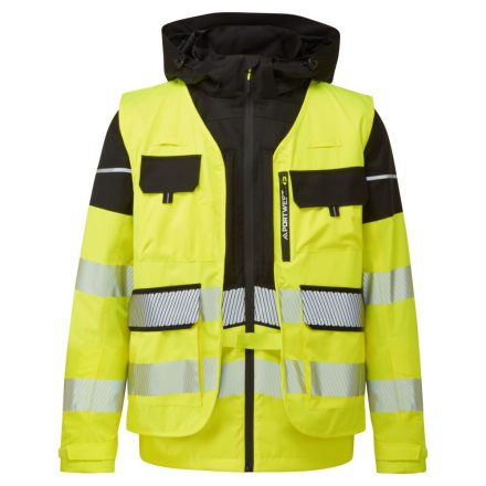 BX323YBRS Portwest Ultimate Modular Hi-Vis 3 az 1-ben esőkabát