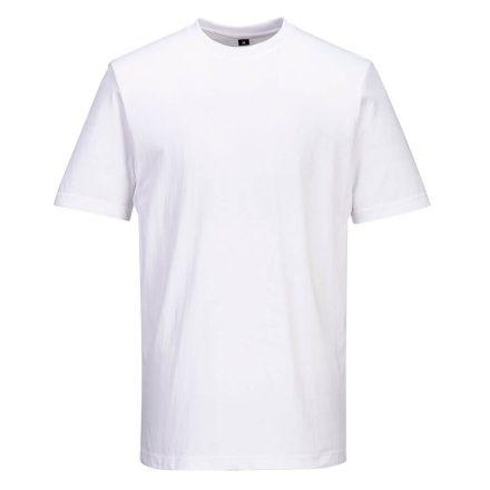 C195WHRM Portwest Chef Cotton Mesh Air T-Shirt