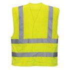 C370YER4X-5X Portwest Hi-Vis MeshAir szellőző mellény