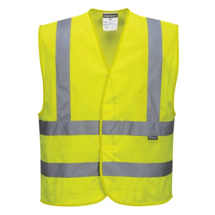 C370YERL-XL Portwest Hi-Vis MeshAir szellőző mellény