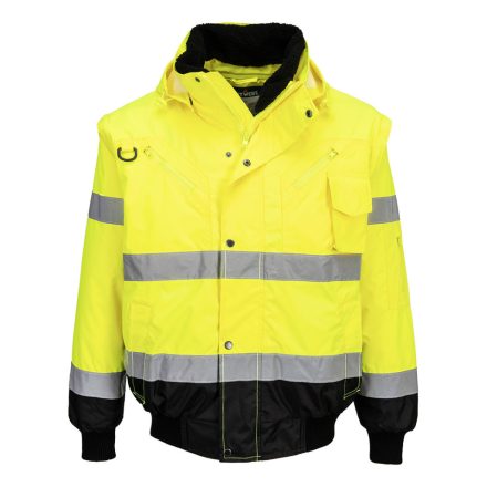 C465YBRXXL Portwest Jól láthatósági bomber munkavédelmi dzseki