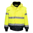 C465YNR4XL Portwest Jól láthatósági bomber munkavédelmi dzseki