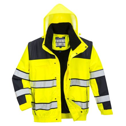 C466YBR4XL Portwest Hi-Vis Classic Bomber munkavédelmi dzseki