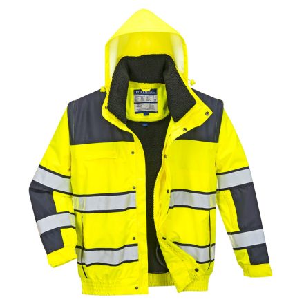 C466YNRXXL Portwest Hi-Vis Classic Bomber munkavédelmi dzseki