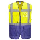 C476YPR4XL Portwest Jól láthatósági Warsaw vezetői mellény