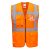 C496ORRXL Portwest Madrid hálós vezetői mellény