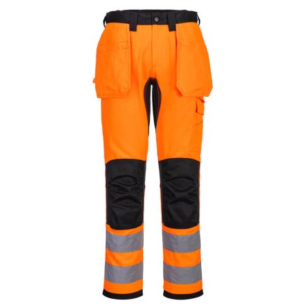 CD889OBR32 Portwest WX2 Eco Hi-Vis Holster Pocket Trousers