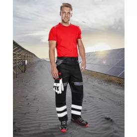   ARDON COOL TREND láthatósági derekas nadrág fekete-szürke