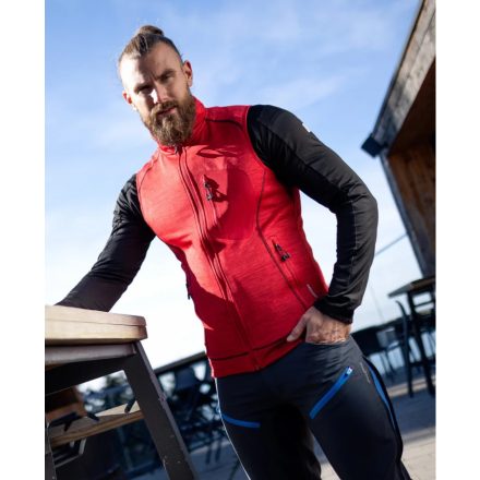 ARDON Breeffidry melange mellény piros S