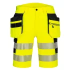 DX446YBR38 Portwest DX4 Hi-Vis Holster rövidnadrág