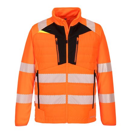 DX473OBRM Portwest DX4 Hi-Vis Baffle Jacket