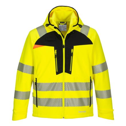 DX475YBRL Portwest DX4 Hi-Vis Softshell Jacket