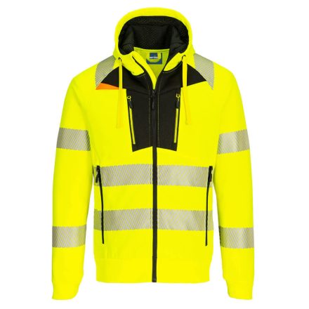 DX477YBR4XL Portwest DX4 Hi-Vis kapucnis pulóver