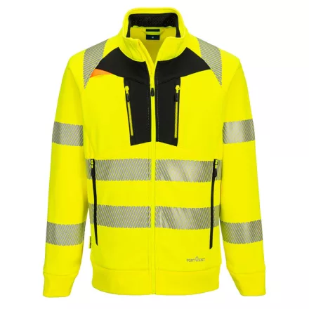 DX477YBRXXXL Portwest DX4 Hi-Vis cipzáras pulóver