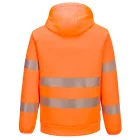 DX483OBRS Portwest DX4 Hi-Vis kapucnis pulóver