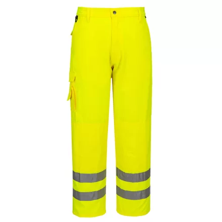E046YER4XL Portwest Hi-Vis Combat nadrág