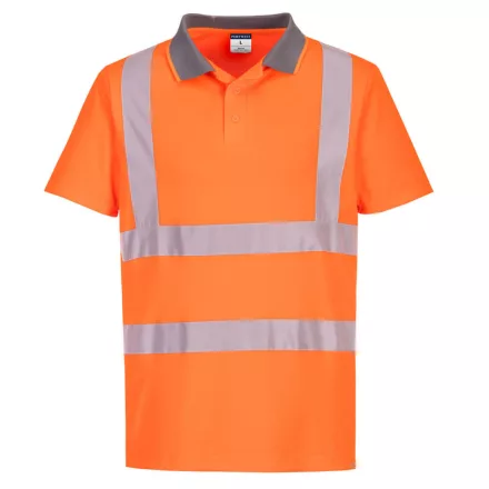 EC10ORRS Portwest Eco Hi-Vis Polo Shirt  (6 db)