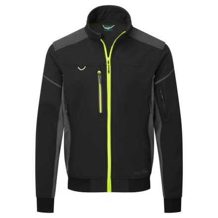 EV464BKRL PORTWEST EV4 Softshell bomber dzseki (3L)