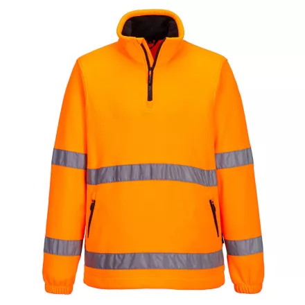 F302ORRS Portwest Hi-Vis 1/2 Zip polár