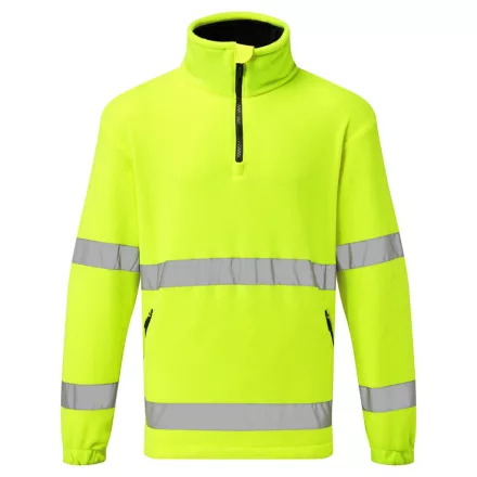 F302YERM Portwest Hi-Vis 1/2 Zip polár
