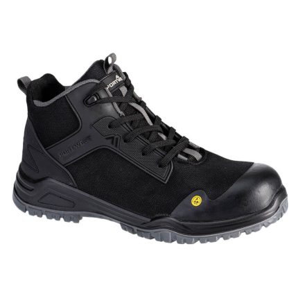 FE01BGY45 Portwest ESD munkavédelmi bakancs FX2 Bevel Composite Mid Boot S3S SR FO