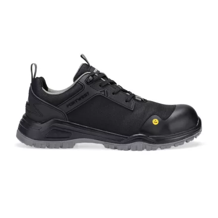 FE11BKG40 Portwest Composite Mesh Low munkavédelmi cipő S3S ESD SR FO
