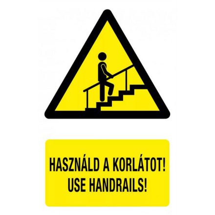 Használd a korlátot !! - fólia