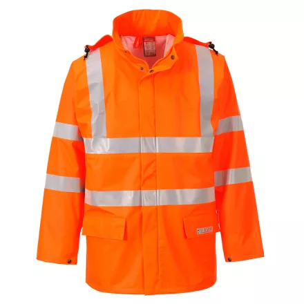 FR41ORRXXL Portwest Sealtex Flame Hi-Vis esőkabát