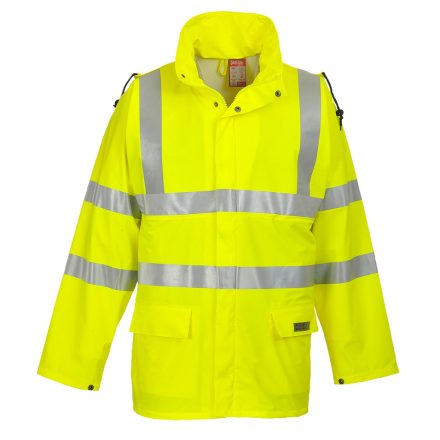 FR41YER4XL Portwest Sealtex Flame Hi-Vis esőkabát