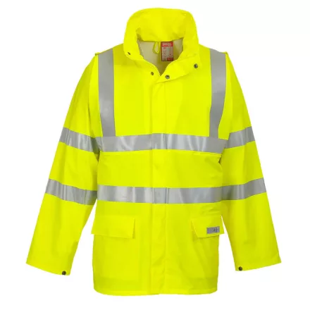 FR41YERXS Portwest Sealtex Flame Hi-Vis esőkabát