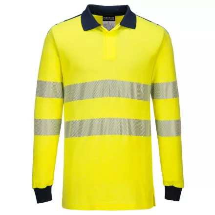 FR702YNRS Portwest PW3 Modaflame Hi-Vis lángálló pólóing