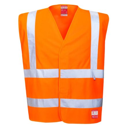 FR71ORRL/XL Portwest Lángálló, antisztatikus, láthatósági mellény