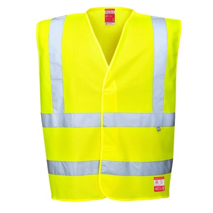 FR71YERL/XL Portwest Lángálló, antisztatikus, láthatósági mellény