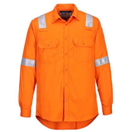 FR720ORRXXL Portwest FR Lightweight Anti-static Shirt