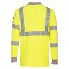 FR77YERL Portwest Modaflame Hi-Vis Polo Shirt
