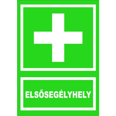 Elsõsegélyhely - fólia