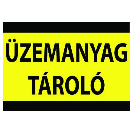 Üzemanyag tároló - fólia