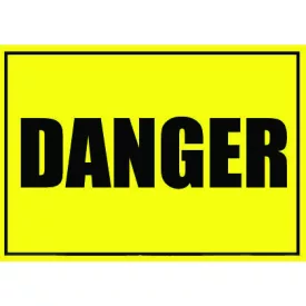 DANGER - fólia