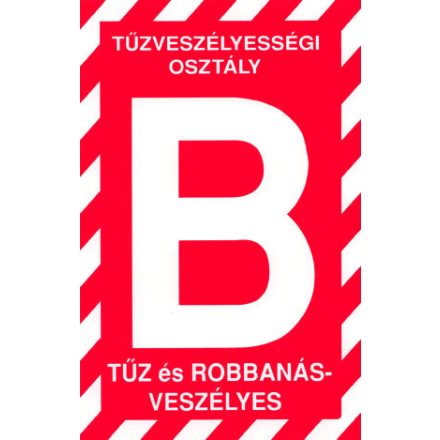 Tûzveszélyességi osztály B - fólia