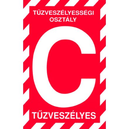 Tûzveszélyességi osztály C - fólia