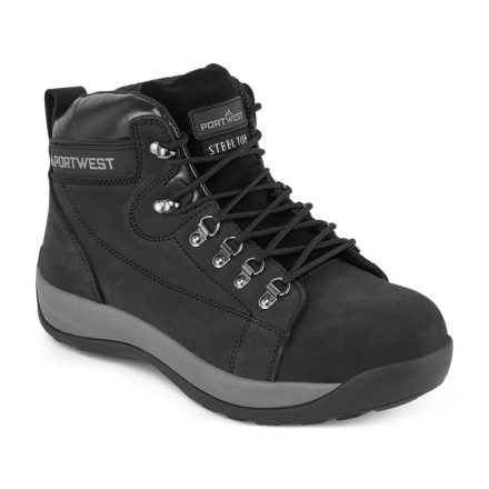 FW31BKR45 Portwest Steelite Mid Cut nubuk védőbakancs, SB HRO